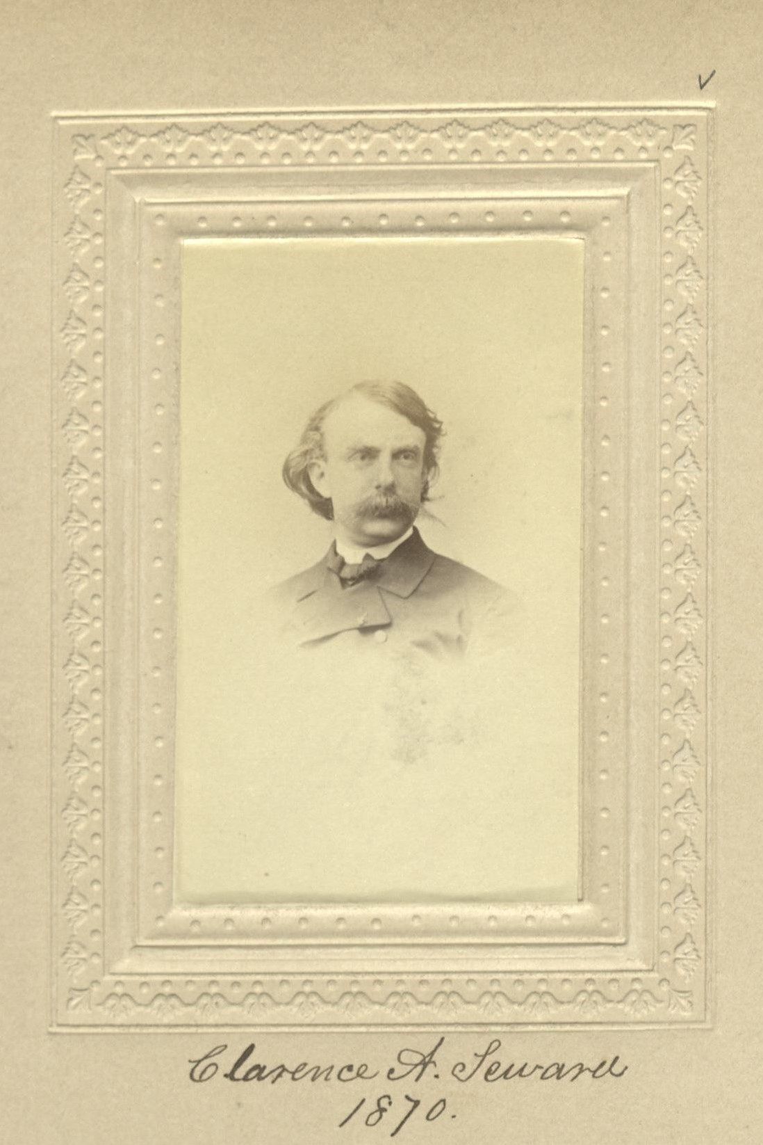 Member portrait of Clarence A. Seward